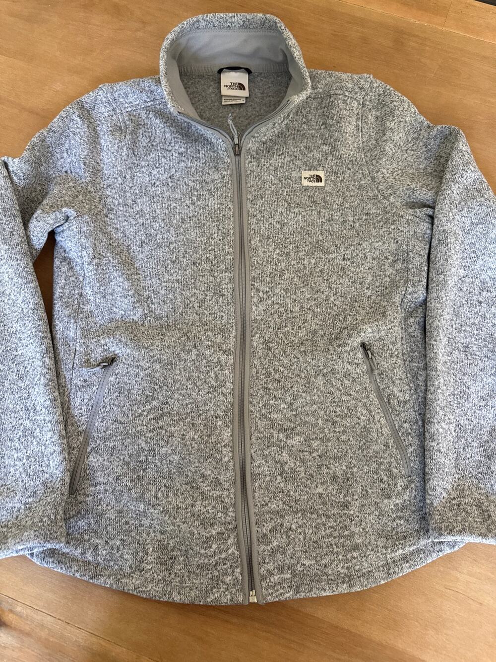 The North Face Women's Crescent Full-Zip Jacket Medium Heather Gray